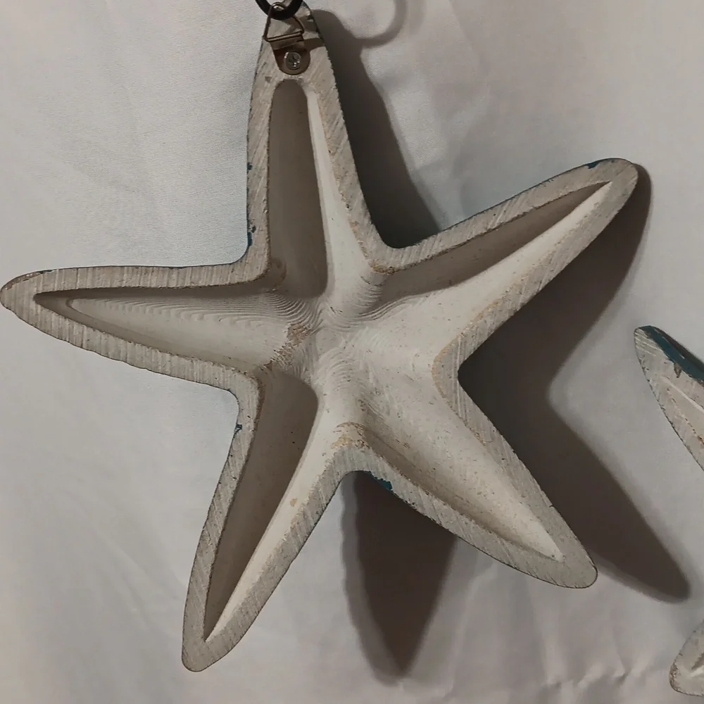 Teal Starfish Wall Decor